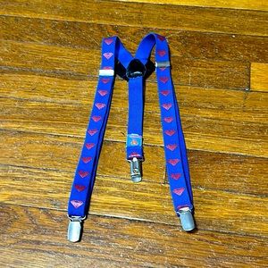 Superman Kids Adjustable Suspenders, One Size